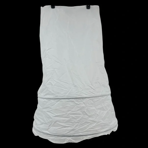 New Hoop Slip with Lace Trim. Bridal White Size XL - Picture 1 of 8